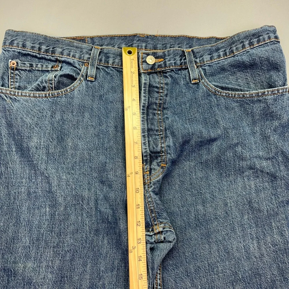 VTG Levi's 501 Button Fly Jeans Straight Leg Denim Classic Fits 39